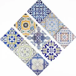 Casa Linéa Travertin<MOSAIQUE DECOR RENAISSANCE TRAVERTIN CASA LINEA 10X30.5