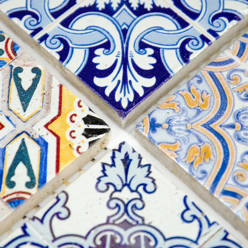 Casa Linéa Travertin<MOSAIQUE DECOR RENAISSANCE TRAVERTIN CASA LINEA 10X30.5