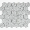 Casa Linéa MOSAIQUE HEXAGONE TERRAZZO LIGHT GREY 1 PLAQUE 30,5 x 30,5 CM CASA LINEA- Mosaïque Pour Wc
