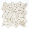 Casa Linéa MOSAIQUE PALLADIEN CREME 1 PLAQUE 30 x 30 CM CASA LINEA- Mosaïque Pour Douche|Mosaïque Pour Wc