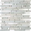 Decoon Mosaïque Pour Salle De Bains|Mosaïque<Mosaïque Alu / Verre - Gris / Frozen