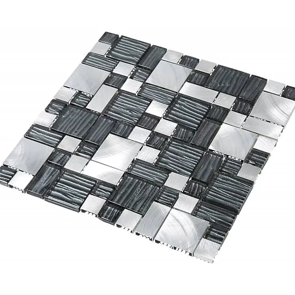 Decoon Mosaïque Alu / Verre - Puzzle -- Mosaïque Pour Salle De Bains|Mosaïque Pour Pièce À Vivre