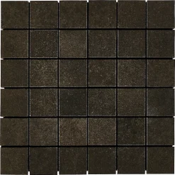 GoodHome Mosaïque Pour Salle De Bains|Mosaïque<Mosaïque anthracite 30x30cm Kontainer
