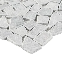 GoodHome Mosaïque beige 31,5x31,5cm Bohai- Travertin|Mosaïque Pour Douche