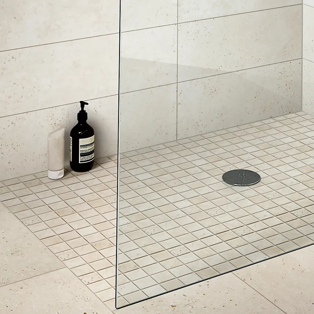 GoodHome Travertin|Mosaïque<Mosaïque beige 30,5x30,5cm Travertino pierre naturelle