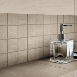 GoodHome Mosaïque Pour Wc<Mosaïque beige 30x30cm Wychwood