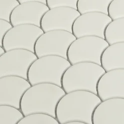 GoodHome Mosaïque Pour Wc|Mosaïque Pour Douche<Mosaïque blanc 28,5x30,5cm intérieur