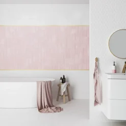 GoodHome Mosaïque blanc 30x30cm Plain- Mosaïque|Mosaïque Pour Wc