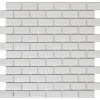 GoodHome Mosaïque Pour Pièce À Vivre|Mosaïque<Mosaïque blanc 30x30cm Trentie