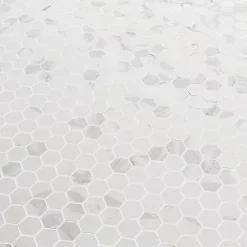 GoodHome Mosaïque blanc 30x30cm Ultimate marble mat- Mosaïque|Mosaïque Pour Douche