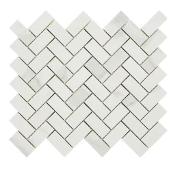GoodHome Mosaïque blanc 30x30cm Ultimate marble- Mosaïque Pour Wc|Mosaïque Pour Salle De Bains