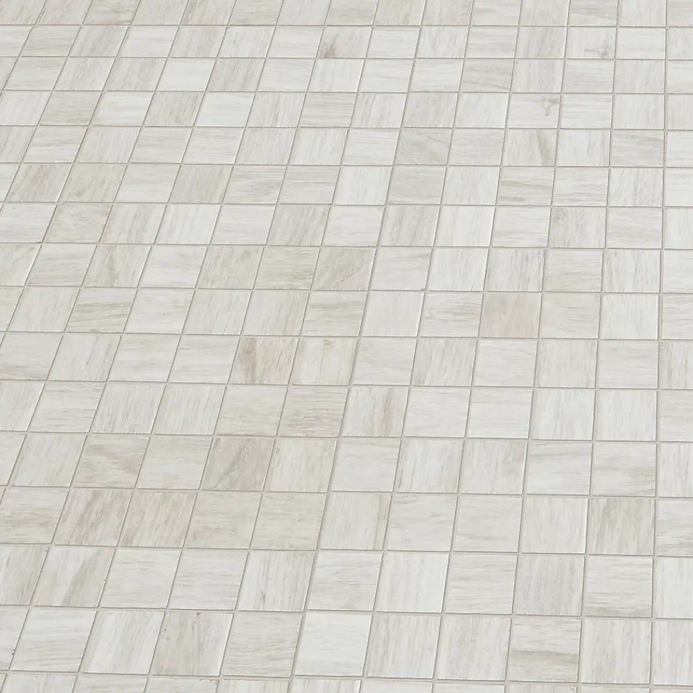GoodHome Mosaïque Pour Douche|Mosaïque Pour Salle De Bains<Mosaïque blanc 30x30cm Wychwood