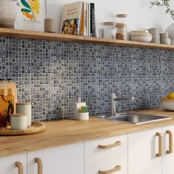 Mat Inter Mosaïque<Mosaïque bleu 2,3 x 2,3 cm Leo