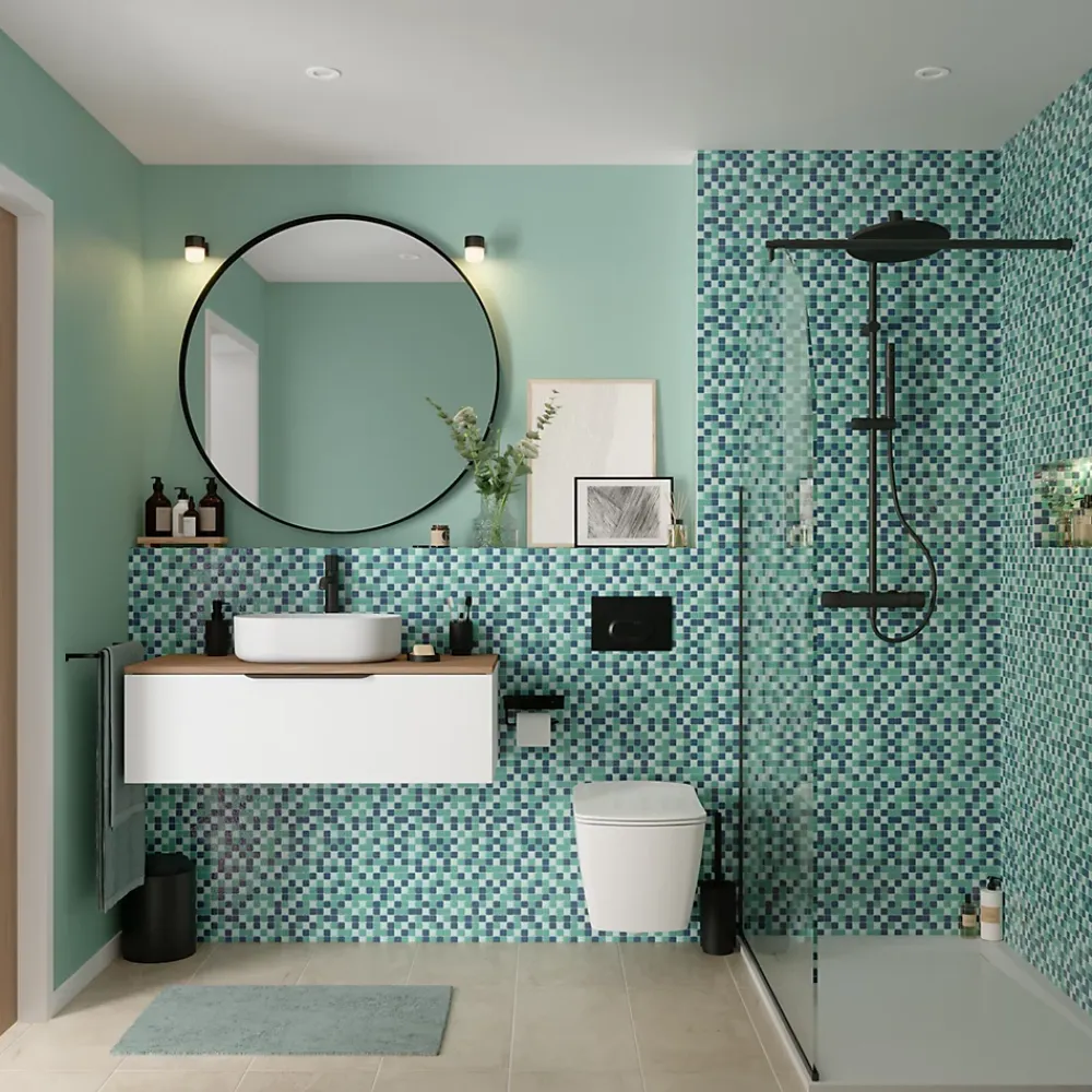 Colours Mosaïque Pour Douche|Mosaïque Pour Wc<Mosaïque Bressia 30,6 x 30,6 cm Bressia