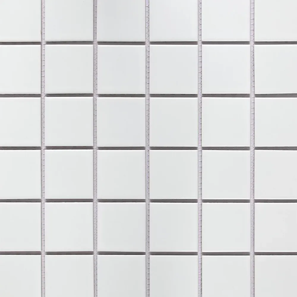 GoodHome Mosaïque Pour Douche|Mosaïque Pour Salle De Bains<Mosaïque céramique Elko blanc L. 30,3 x l. 30,3 cm
