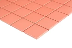GoodHome Mosaïque Pour Salle De Bains|Mosaïque Pour Pièce À Vivre<Mosaïque céramique Elko rouge L. 30,3 x l. 30,3 cm