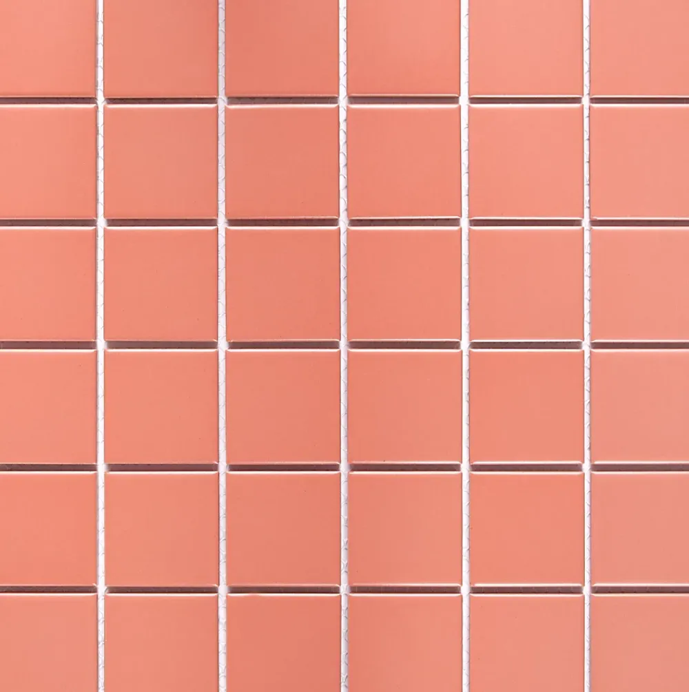 GoodHome Mosaïque Pour Salle De Bains|Mosaïque Pour Pièce À Vivre<Mosaïque céramique Elko rouge L. 30,3 x l. 30,3 cm