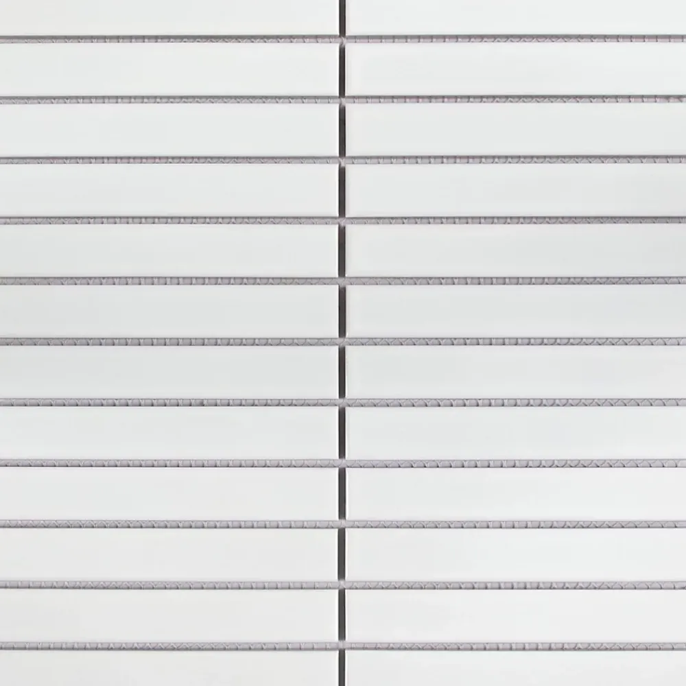 GoodHome Mosaïque Pour Pièce À Vivre|Mosaïque<Mosaïque céramique Luisa blanc L. 29,8 x l. 29,5 cm