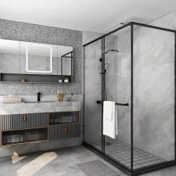 GoodHome Mosaïque|Mosaïque Pour Salle De Bains<Mosaïque Crillo gris 30 x 30 cm