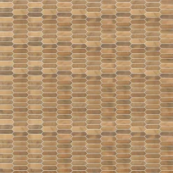 GoodHome Mosaïque cuivre 28,2x33cm Enaide- Mosaïque Pour Douche|Mosaïque Pour Wc