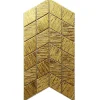 Ilcom Mosaïque Pour Pièce À Vivre<Mosaïque de verre sur maille pour salle de bain ou cuisine Mini Totem Chevron - 17.2cm x 29.8cm