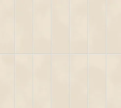 Ro'Ma Carrelage Mosaïque effet Béton Beige Lin Brick 37x33x0,85 cm Mat Cortivo - Mur intérieur (vendu par carton de 0,7326 m²) -- Mosaïque Pour Pièce À Vivre