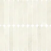 Ro'Ma Carrelage Mosaïque Pour Pièce À Vivre|Mosaïque Pour Wc<Mosaïque effet Béton Blanc Sable 18,8x3,2 cm Lungo 37,8x37x0,9 cm Mat Stavira - Mur intérieur (vendu par carton de 0,83916 m²) - R