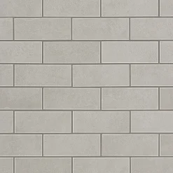 Ro'Ma Carrelage Mosaïque effet Béton Gris Brume 7,5x2,9 cm Brick 30,5x30,5x0,85 cm Mat Gravino - Mur intérieur (vendu par carton de 0,558 m²) - RO- Mosaïque Pour Pièce À Vivre|Mosaïque Pour Wc