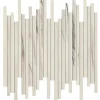 Ro'Ma Carrelage Mosaïque Pour Pièce À Vivre|Mosaïque Pour Wc<Mosaïque effet Marbre Blanc Aurora Riga 30,5x26x0,6 cm Brillant Magnaro - Mur intérieur (vendu par carton de 0,47 m²) - RO'MA CARR