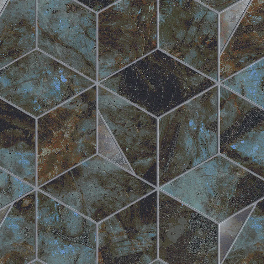Ro'Ma Carrelage Mosaïque effet Marbre Tropicale Hexa 40,3x23,3x0,9 cm Brillant Sorvella - Mur intérieur (vendu par carton de 0,56339 m²) - RO'MA C- Mosaïque Pour Pièce À Vivre