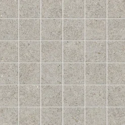 Ro'Ma Carrelage Mosaïque Pour Pièce À Vivre<Mosaïque effet Pierre Calcaire Gris Galet 4,8x4,8 cm Quadra 30x30x0,9 cm Mat Domella - Sol et mur intérieur (vendu par carton de 0