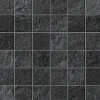 Ro'Ma Carrelage Mosaïque effet Pierre Quartzite Gris Dark 4,8x4,8 cm Quadra 30x30x0,9 cm Mat Teravio - Sol et mur intérieur (vendu par carton de- Mosaïque Pour Douche|Mosaïque Pour Pièce À Vivre