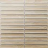 Ilcom Mosaïque en céramique sur filet pour salle de bain ou cuisine 29.6cm x 30.0cm - Light wood piano- Mosaïque Pour Salle De Bains