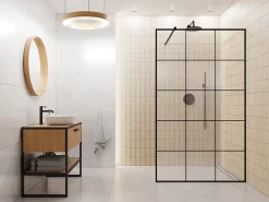 Ilcom Mosaïque en céramique sur filet pour salle de bain ou cuisine 29.6cm x 30.0cm - Light wood piano- Mosaïque Pour Salle De Bains