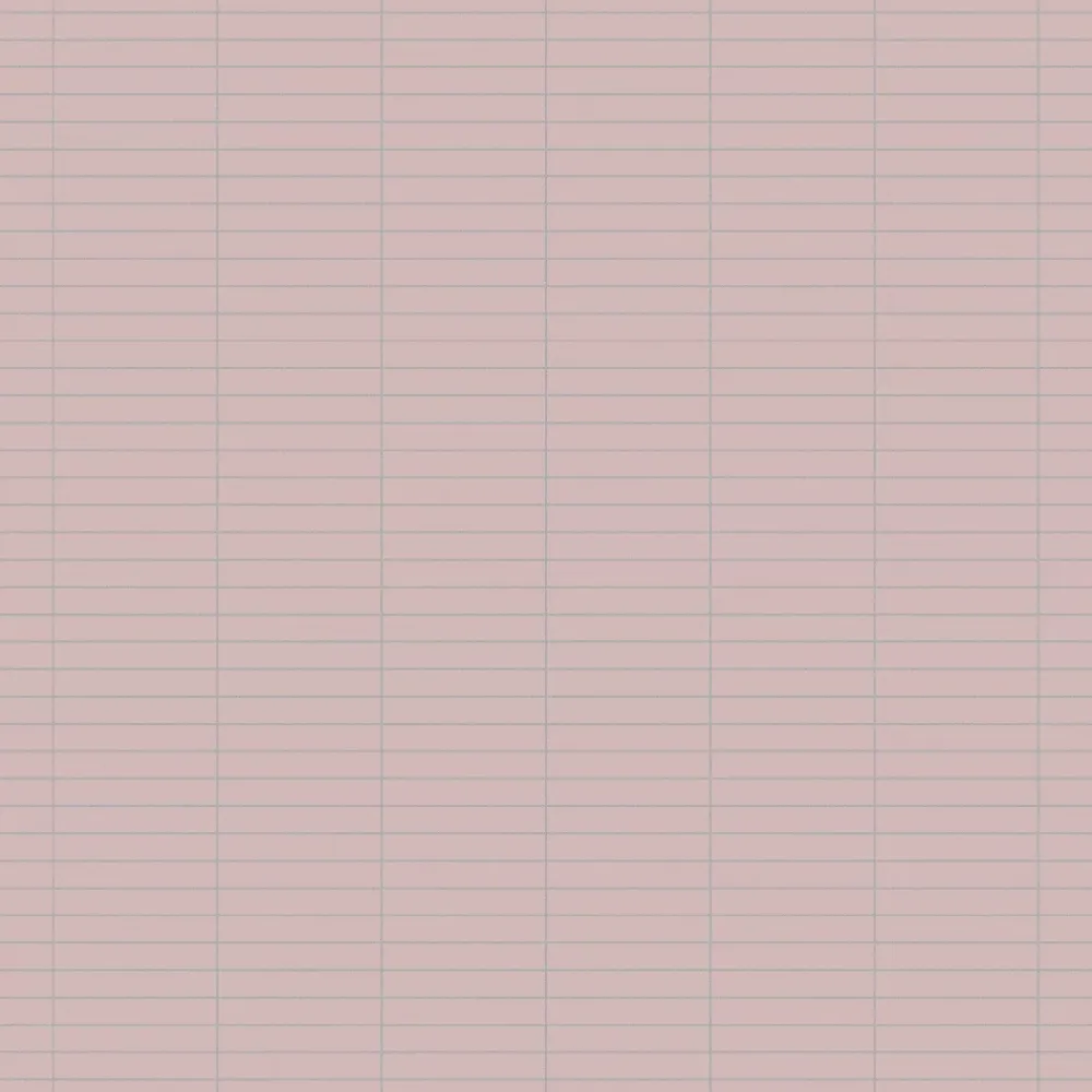Ilcom Mosaïque en céramique sur filet pour salle de bain ou cuisine 29.5cm x 29cm - Matt pink piano- Mosaïque Pour Douche|Mosaïque