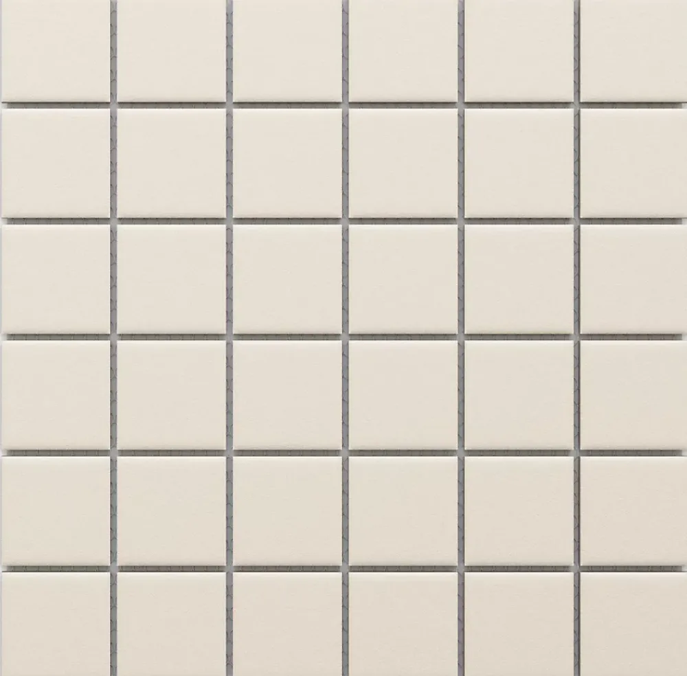 Ilcom Mosaïque Pour Douche|Mosaïque Pour Pièce À Vivre<Mosaïque en céramique sur filet pour salle de bain ou cuisine 30cm x 30cm - Beige river