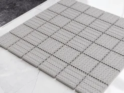 Ilcom Mosaïque Pour Salle De Bains<Mosaïque en céramique sur filet pour salle de bain ou cuisine 30.2 cm x 30.2 cm - Grain