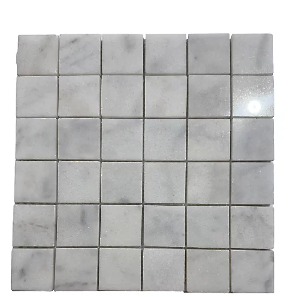 Albedo Pierre Mosaïque Pour Pièce À Vivre|Mosaïque Pour Salle De Bains<Mosaïque en Marbre Blanc Poli 4,8x4,8x1CM