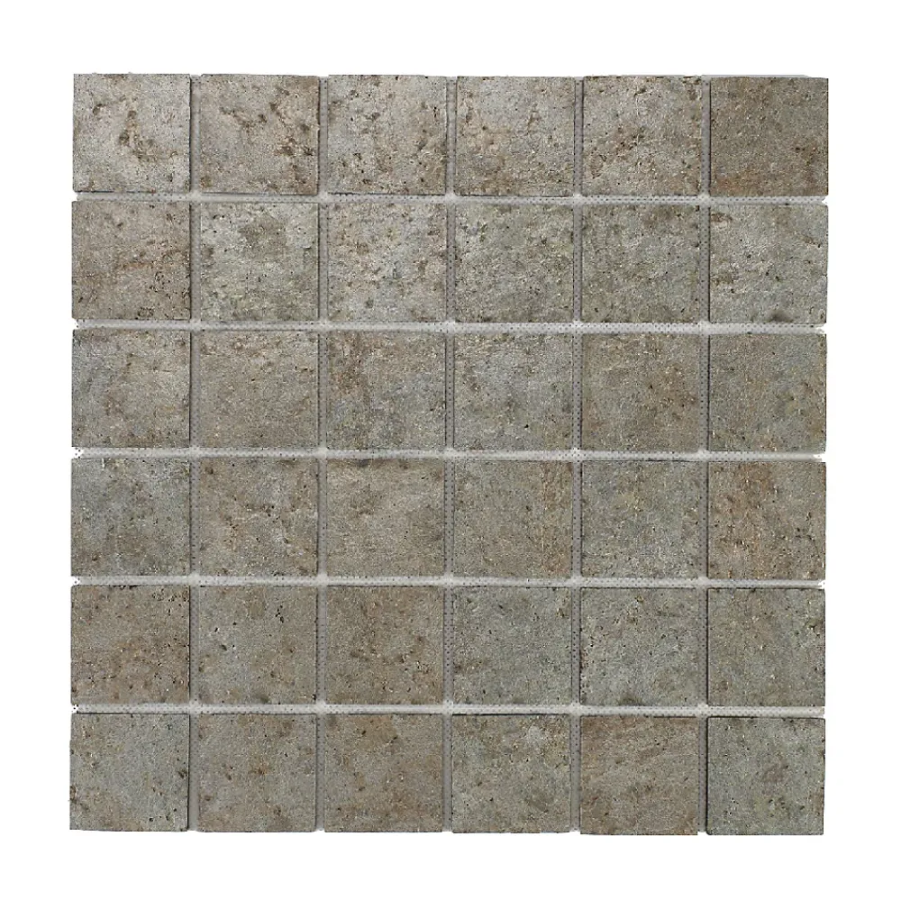 U-tile Mosaïque Pour Douche<Mosaïque en pierre naturelle 30 x 30 cm - carreau 2,5 x 2,5 cm cuivre