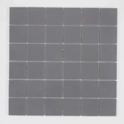 U-tile Mosaïque|Mosaïque Pour Douche<Mosaïque en solid surface 100 x 50 cm - carreau 5 x 5 cm blanc pur lisse