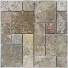 Albedo Pierre Mosaïque Pour Salle De Bains|Mosaïque<Mosaïque en Travertin Scabas - Pattern