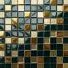 Ilcom Mosaïque Pour Wc|Mosaïque<Mosaïque en verre sur filet pour salle de bain ou cuisine 30 cm x 30 cm - Saint Patrick