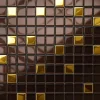 Ilcom Mosaïque Pour Douche<Mosaïque en verre sur filet pour salle de bain ou cuisine 30 cm x 30 cm - Nemesis
