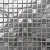 Ilcom Mosaïque en verre sur filet pour salle de bain ou cuisine 30 cm x 30 cm - Selene- Mosaïque Pour Pièce À Vivre|Mosaïque Pour Wc