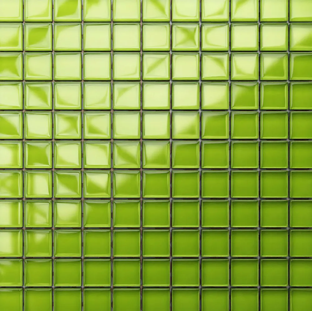 Ilcom Mosaïque<Mosaïque en verre sur filet pour salle de bain ou cuisine 30 cm x 30 cm - Mojito