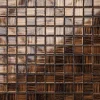 Ilcom Mosaïque en verre sur filet pour salle de bain ou cuisine 30 cm x 30 cm - The doors- Mosaïque Pour Salle De Bains|Mosaïque
