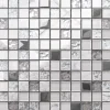 Ilcom Mosaïque<Mosaïque en verre sur filet pour salle de bain ou cuisine 30 cm x 30 cm - Mixture