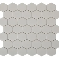 GoodHome Mosaïque gris chaud 30x30cm Plain- Mosaïque|Mosaïque Pour Wc