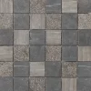GoodHome Mosaïque Pour Douche|Mosaïque Pour Salle De Bains<Mosaïque gris clair 30x30cm Blue stone carré