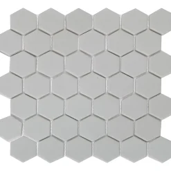 GoodHome Mosaïque Pour Pièce À Vivre|Mosaïque Pour Salle De Bains<Mosaïque gris clair 30x30cm Plain